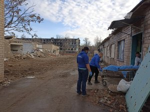 Волонтёрская миссия в Мариуполе